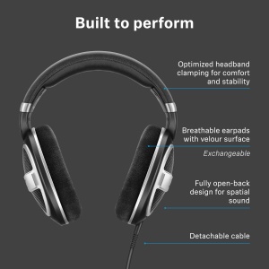 Casti audio Sennheiser HD 599 SE Refurbished, over-ear, sunet de inalta definitie - Img 9