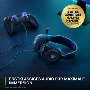 Casti audio SteelSeries Arctis Nova 1P, Hi-Fi, 360 Surround, Negru - Img 3