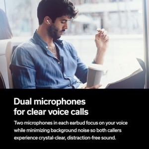 Casti audio wireless Denon AH-C500W, rezistente la apa, Bluetooth, albe - Img 4