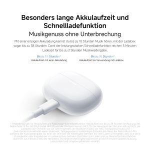 Casti audio Xiaomi Redmi Buds 5 Pro, 52dB anulare zgomot, 38 ore autonomie, Violet - Img 8