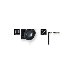 Casti audio Yamaha HPH-100B, negru On-Ear, confortabile, sunet dinamic - Img 3