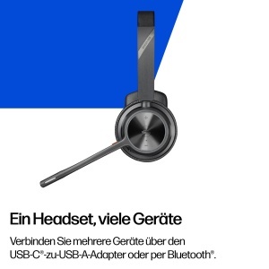 Casti Bluetooth Poly Voyager 4310 UC, Noise Cancelling, Compatibil Teams si Zoom - Img 5