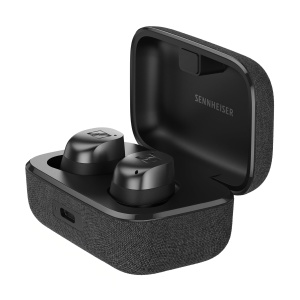 Casti Bluetooth Sennheiser Momentum True Wireless 4 Negru Graphite Noise Cancelling