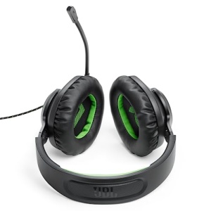 Casti gaming JBL Quantum 100X Over-Ear Boom Microfon detasabil Negru-Verde - Img 3