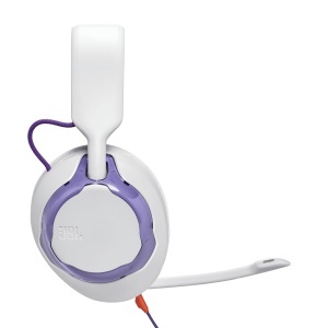 Casti gaming JBL Quantum 250 Over-Ear microfon cu anulare zgomot cablu 35 mm alb - Img 4