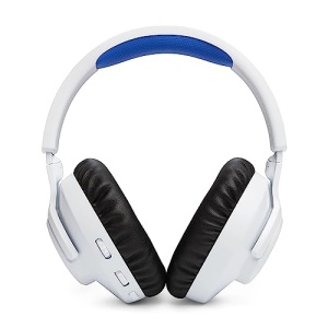 Casti gaming JBL Quantum 360P Over-Ear alb 22 ore autonomie microfon Boom - Img 2