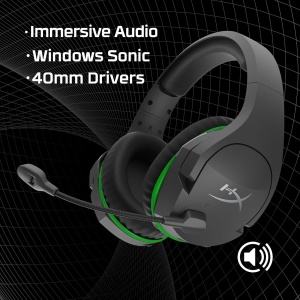 Casti gaming wireless HyperX CloudX Stinger Core Xbox Negru-Verde - Img 7