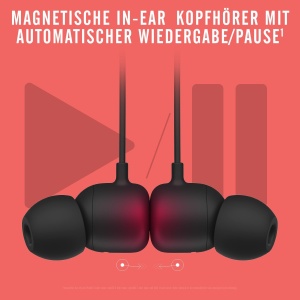 Casti intraauriculare Beats Flex - cip Apple W1, casti magnetice intraauriculare, Bluetooth clasa 1, redare 12 ore, wireless - negru - Img 5