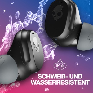 Casti intraauriculare fara fir Skullcandy Mod durata de viata a bateriei de 34 de ore micro compatibile cu dispozitive iPhone Android si Bluetooth - N - Img 5