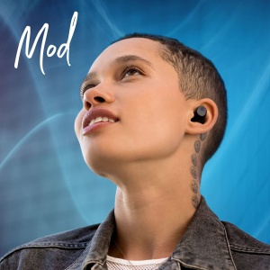 Casti intraauriculare fara fir Skullcandy Mod, durata de viata a bateriei de 34 de ore, micro, compatibile cu dispozitive iPhone, Android si Bluetooth - gri/albastru - Img 5