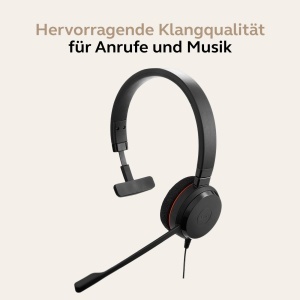 Casti Jabra Evolve 20 Mono USB Noise Cancelling Control apeluri Negru - Img 2