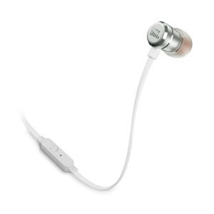 Casti JBL Tune 290 In-Ear cu Microfon Integrat si Telecomanda Argintii