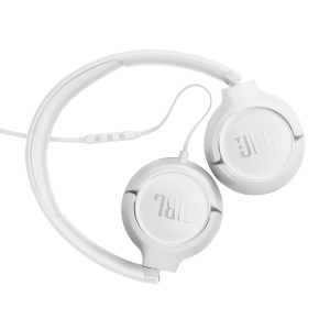 Casti JBL Tune 530C On-Ear cu microfon JBL Pure Bass pliabile cablu USB-C Alb - Img 4