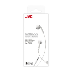 Casti JVC HA-F17M-W-E Alb design compact sunet clar - Img 6