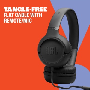 Casti on-ear JBL Tune 530 Sunet JBL Pure Bass Design pliabil Negru - Img 6