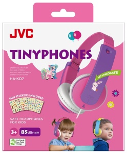 Casti pentru copii JVC HAKD7 Rosa Confort si Durabilitate - Img 9