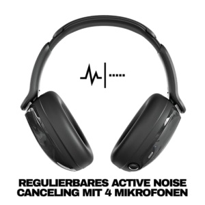 Casti Skullcandy Hesh 540 ANC Bluetooth Over-Ear Negru Noise Cancelling - Img 2