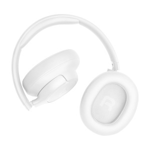 Casti wireless JBL Tune 730 BT Pure Bass Sound 76h autonomie alb - Img 6