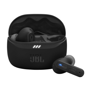 Casti wireless JBL Tune Beam 2 Bluetooth Noise-Cancelling 48h autonomie Negru