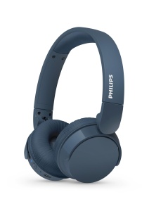 Casti wireless Philips TAH4209BL Bluetooth 55 ore autonomie Dynamic Bass albastru - Img 1