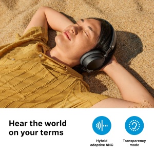 Casti wireless Sennheiser Accentum Plus Bluetooth Alb 50h autonomie ANC adaptiv - Img 6