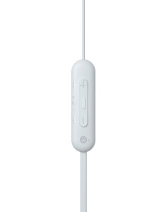 Casti wireless Sony WI-C100 Bluetooth 25 ore autonomie microfon integrat Alb - Img 3