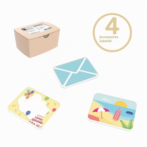 Casuta Postala Smoby Life - Accesorii pentru Teren de Joaca - Include Pachet, Invitatie, Carte Postala - Img 3