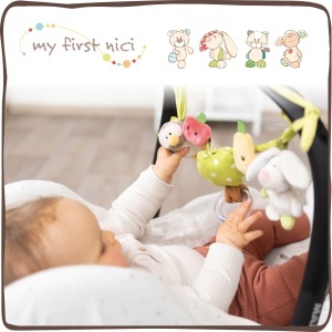 Catarator pentru carucior NICI My First, cu 5 figurine 3D, 45 cm - Img 6