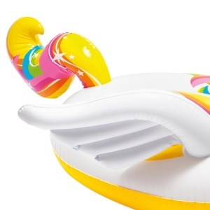 Cavaler de apa Intex 57561NP Unicorn, Vinyl, 2.26 m x 1.73 m - Img 6