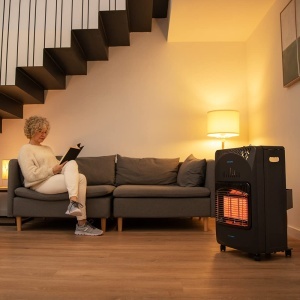 Cazane pe gaz Cecotec Butangas-Heizofen Ready Warm 4000 Slim, 4200W, portabil - Img 2