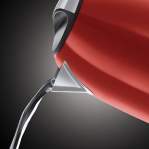 Ceainic Russell Hobbs [1,7l, 2400W] Culori+ Otel inoxidabil Rosu (functie de gatit sub presiune, filtru de var detasabil, gura de scurgere optimizata, indicator extern al nivelului apei) Ceainic 20412-70 - Img 3