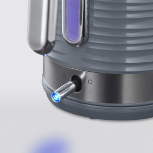 Ceainic Russell Hobbs [1,7l, 2400W] Inspire Grey cu structura lucioasa de inalta calitate (functie de gatit sub presiune, filtru de calcar detasabil, indicator de nivel al apei, capac detasabil) Ceainic 24363-70 - Img 7
