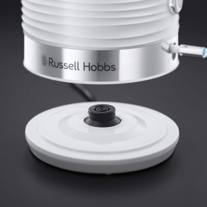 Ceainic Russell Hobbs [1,7l, 2400W] Inspire White cu structura lucioasa de inalta calitate (functie de gatit sub presiune, filtru de calcar detasabil, indicator de nivel al apei, capac detasabil) Ceainic 24360-70 - Img 7