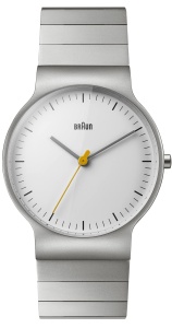 Ceas analogic pentru barbati Braun BN0211SLBTG, 38mm, bratara din otel inoxidabil, cadran alb