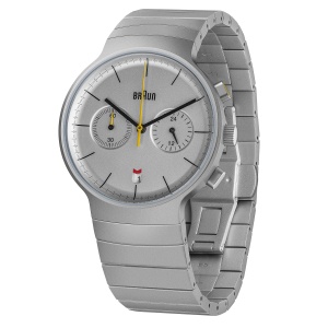 Ceas barbatesc Braun Chronograph BN0265SLBTG, carcasa otel inoxidabil 40mm, bratara otel - Img 2