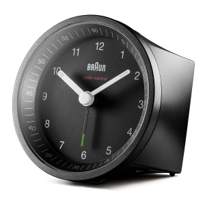 Ceas de perete Braun BC07B-DCF, negru, cu alarma crescatoare si functie snooze - Img 3