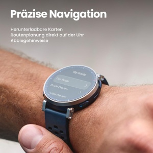 Ceas inteligent Amazfit Active 3 Premium, 1,32 AMOLED, 12 zile autonomie, NFC - Img 4