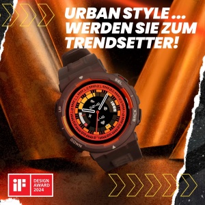 Ceas inteligent Amazfit Active Edge Verde, GPS, 16 zile autonomie - Img 2