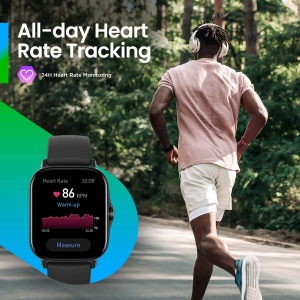 Ceas inteligent Amazfit GTS 2, AMOLED, 1.65 inch, Negru - Img 3