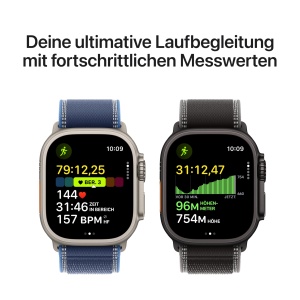 Ceas inteligent Apple Watch Ultra 3 GPS Cellular 49 mm, negru, titaniu - Img 4