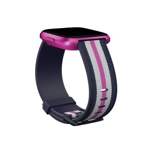 Ceas inteligent Fitbit Versa Lite cu bratari hibrid din poliester si fluorelastomer, culori vibrante - Img 2