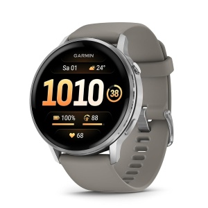 Ceas inteligent Garmin Venu 4, 45mm, AMOLED, 12 zile autonomie, 80 sporturi