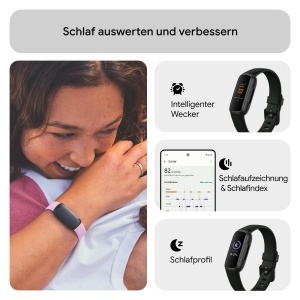 Ceas inteligent Google Fitbit Inspire 3, negru, 10 zile autonomie, monitorizare stres - Img 6