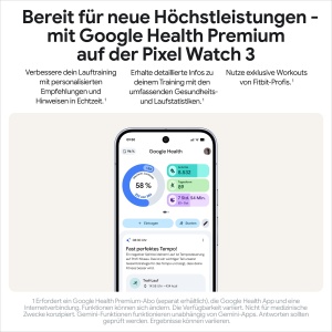 Ceas inteligent Google Pixel Watch 3, 41 mm, negru, cu monitorizare ritm cardiac - Img 7