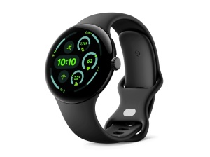 Ceas inteligent Google Pixel Watch 3, 45 mm, urmarire ritm cardiac, negru mat