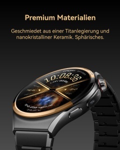 Ceas inteligent HUAWEI Watch 6 Pro, 46 mm, eSIM, GPS, Titan - Img 3