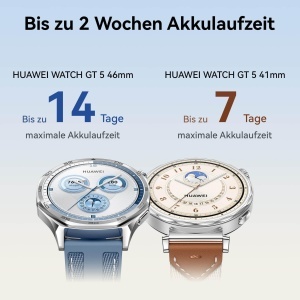 Ceas inteligent HUAWEI Watch GT 5, GPS, 46 mm, Negru - Img 6