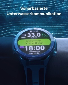 Ceas inteligent HUAWEI Watch Ultimate 2, 150m adancime, eSIM, culoare verde - Img 4