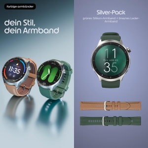 Ceas inteligent Motorola Smartwatch Ultra E-SIM cu bratara din silicon negru - Img 8