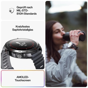 Ceas inteligent Polar Grit X2 Pro, GPS, Saphir, AMOLED, Rezistent - Img 3